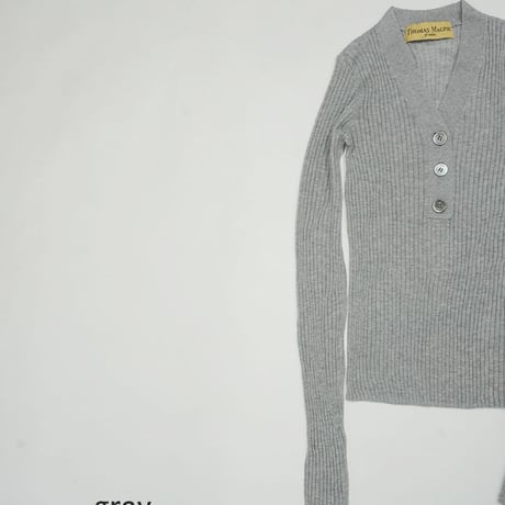 THOMAS MAGPIE　rib top【2231704】