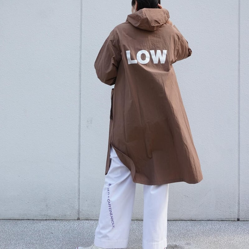 THOMAS MAGPIE nylon coat LOW【2221205】 | geep 