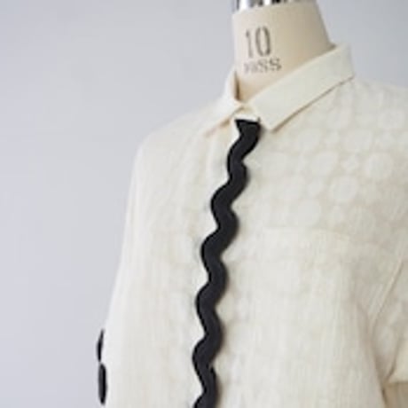 THOMAS　MAGPIE　Sheer Dot Shirt　2262110