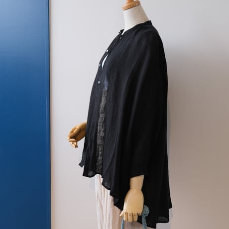 suzuki takayuki　　over blouse　　S211-15      black