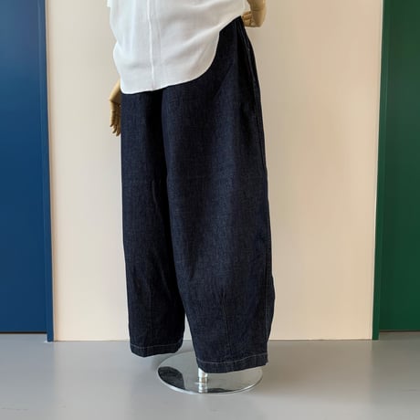 HARVESTY     DENIM CIRCUS PANTS　デニムサーカスパンツ / ワンウォッシュデニム　A11801 -98