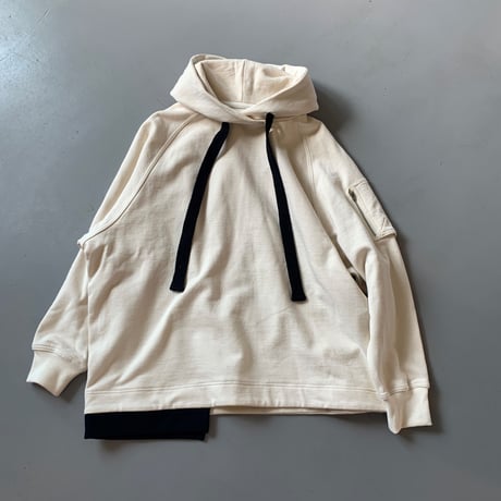 THOMAS MAGPIE  sweat parka  無地【2211832】