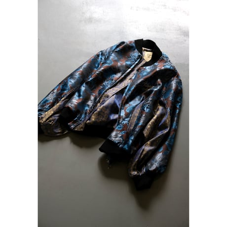 Thomasmagpie  flower Jacquard blouson