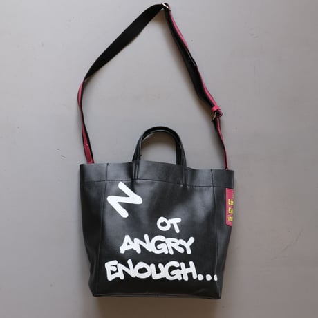 INTOXIC.    RESONATES    Mad strap tote 　ブラック