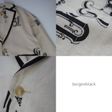 Thomas Magpie C/Linen PRINT jacket  2252211