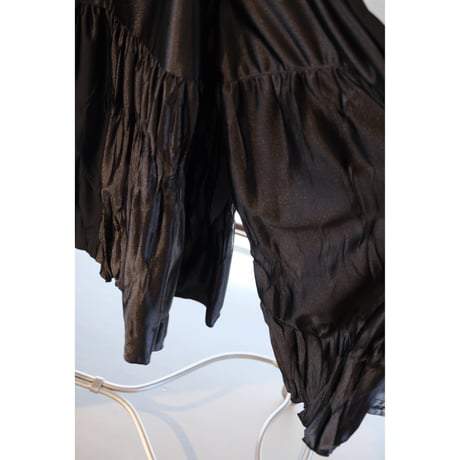 NAKAGAMI  スカート風パンツ(black)  N0425A0014