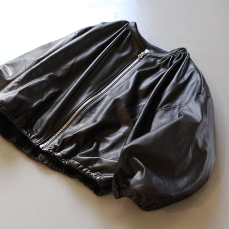 SISII 　 Cropped Gather Jacket　~BLACK~