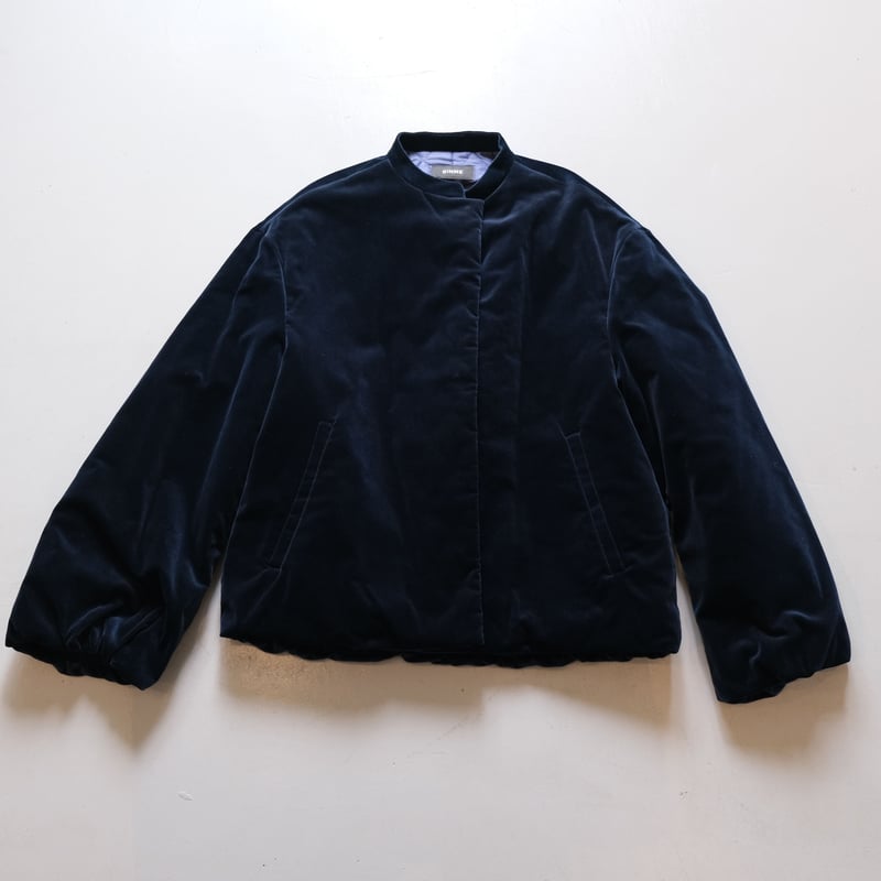 SINME ベルベットブルゾン BLACK S21AW-09 | geep SINME ベルベットブルゾン BLACK S21AW-09 | geep