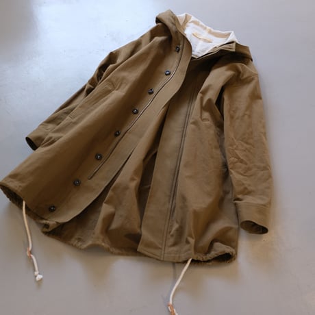 suzuki takayuki　anorak　khaki　A222-08