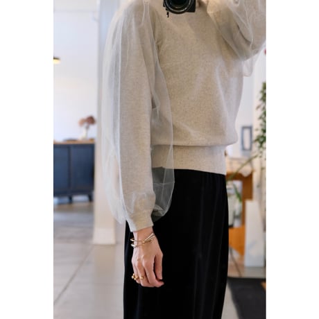 Thomas magpie     tulle knit
