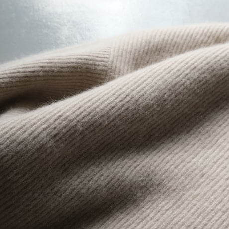 BATONER　 Women CASHMERE FOX HIGH NECK TUNIC　BN-21FL-044