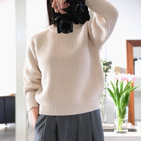 BATONER　Women　SIGNATURE CREW NECK　BN-22FL-027