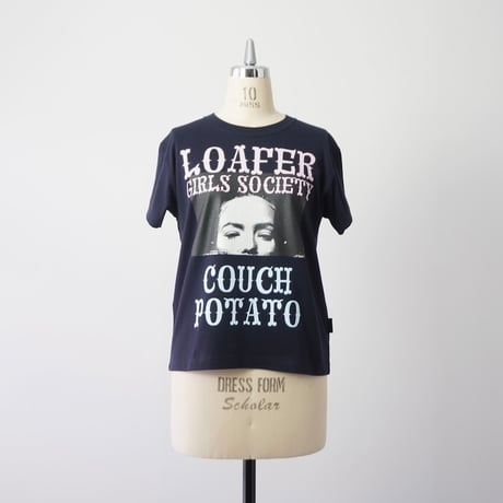 THOMAS MAGPIE　tee shirt(mini) "LOAFER GIRLS SOCIETY COUCH POTATO"　2253851