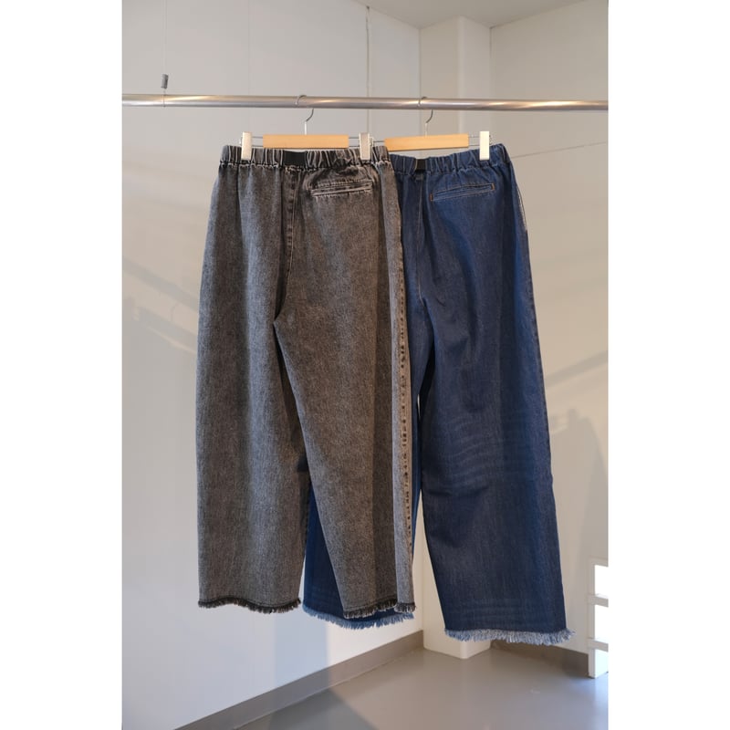 【専用】ÉÉ BELTED ENGINÉÉRED DENIM PANTS M53. BELTED DENIM PANTS MP-016 | geep