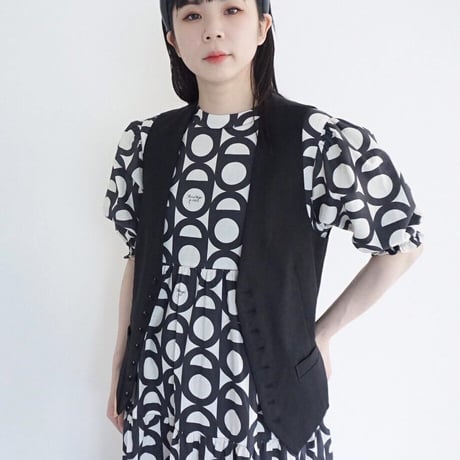 THOMAS MAGPIE　linen vest【2232207】