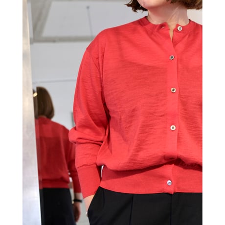 BATONER  WOMEN  CHOMA CREW NECK CARDIGAN　BN-26SL-040