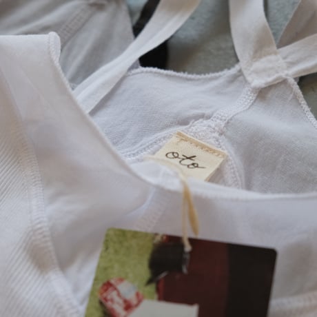 oto (オト)　FinxCotton  Rib  camisole