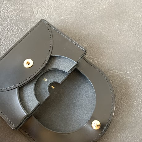 FOLD MINI WALLET  /  BLACK