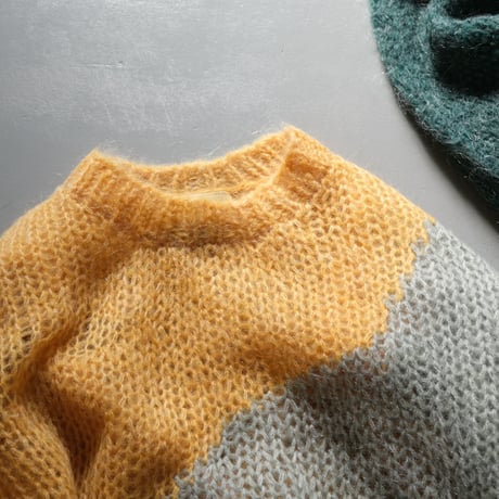 THOMAS MAGPIE　　hand knit pullover【2224731】