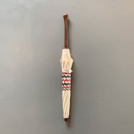 bonbonstore　トリコロールボーダー日傘 　40cmショートタイプ