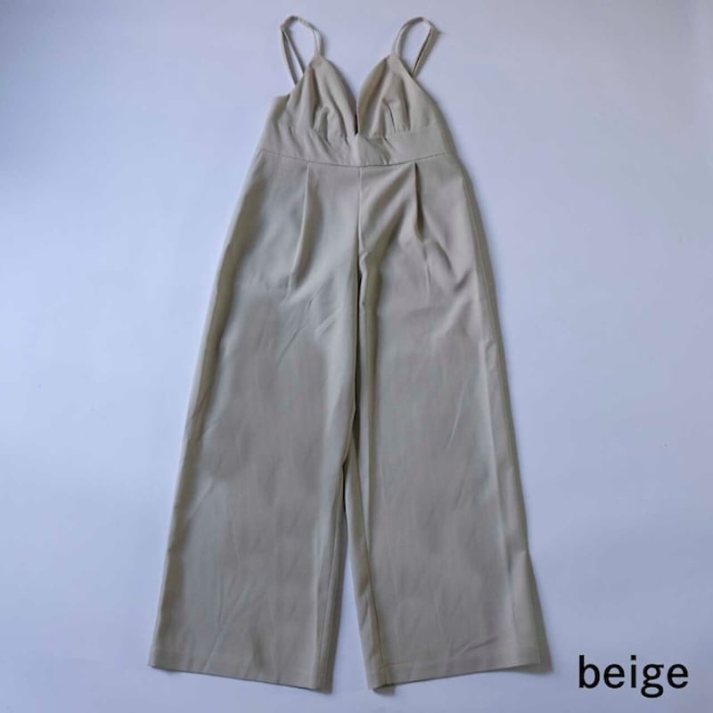 THOMAS MAGPIE グレー ストライプサロペット ストラップ付き 即完⭐️THOMAS MAGPIE グレー ストライプサロペット ストラップ付き