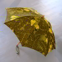 bonbonstore　アフリカンバティックバンブーバングル日傘　24007-21