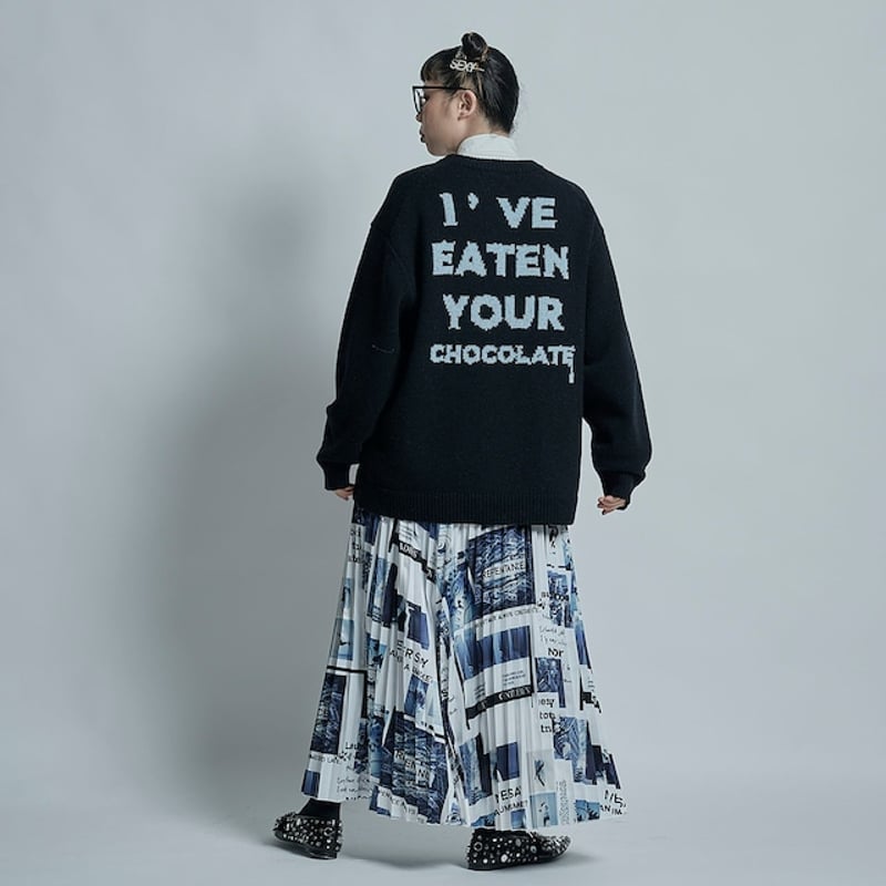 THOMAS MAGPIE I'VE EATEN YOUR CHOCOLATE knit【22