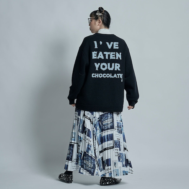 THOMAS MAGPIE I'VE EATEN YOUR CHOCOLATE knit【22
