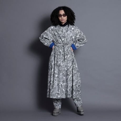 THOMAS MAGPIE　zentangle print one-piece【2213401】