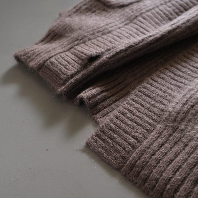 BATONER SUPER KID MOHAIR BIG CARDIGAN BN-21FL-