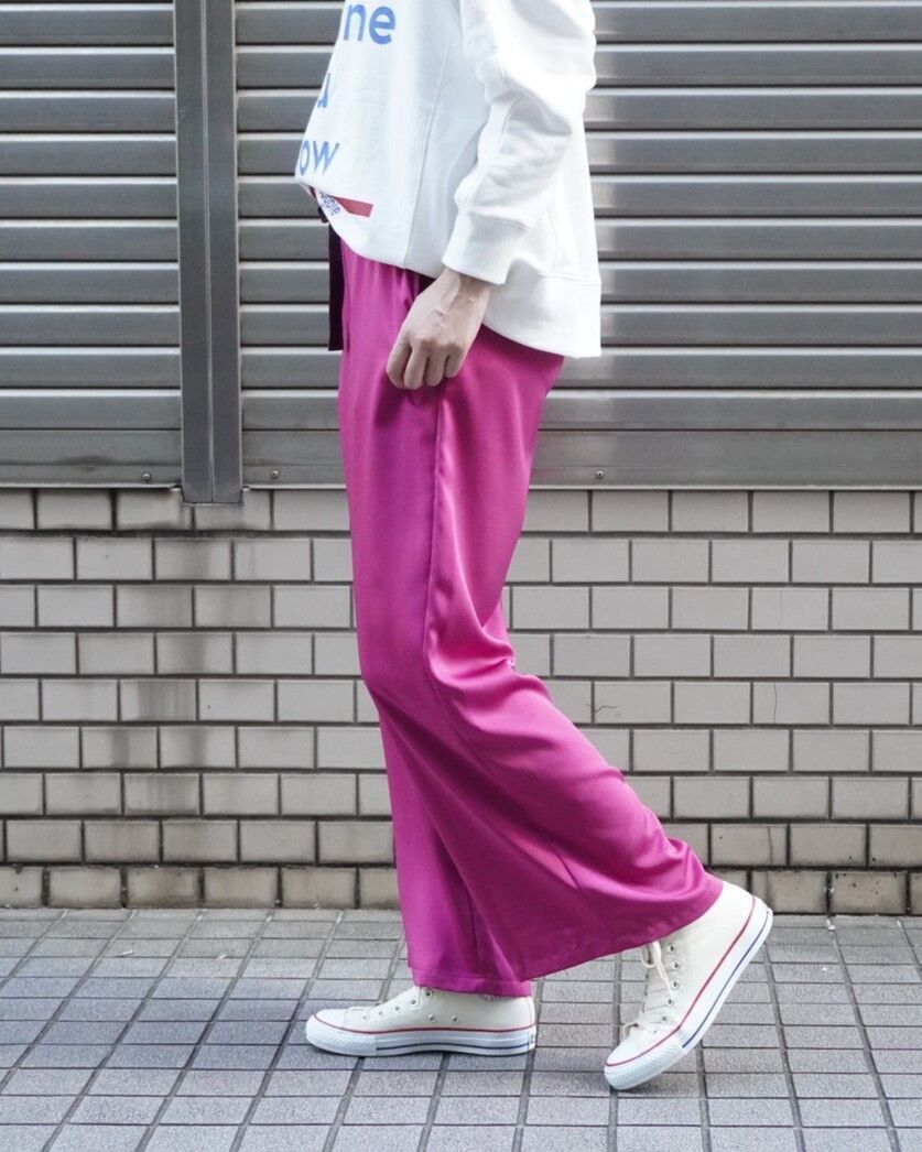THOMAS MAGPIE satin pants【2213303】 | geep