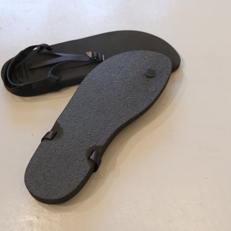 BEAUTIFUL SHOSE barefoot sandals "THICK SOLE"　BSS1812006  BLACK