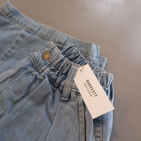 HARVESTY　DENIM CIRCUS PANTS　デニムサーカスパンツ 　ライトブルー　A11801 -93