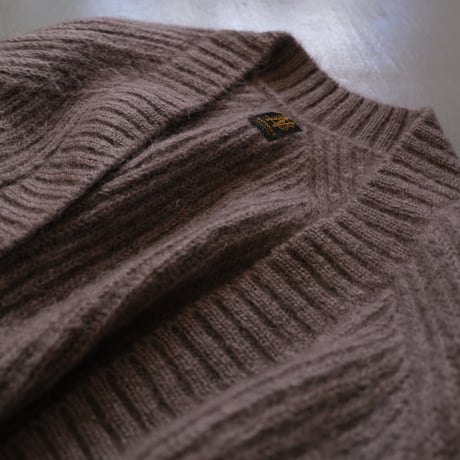BATONER　 SUPER KID MOHAIR BIG CARDIGAN　BN-21FL-054