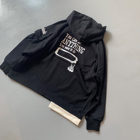 THOMAS MAGPIE　sweat parka   logo【2211802】