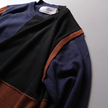 THOMAS MAGPIE 　トーマスマグパイ　crew neck knit　2213701