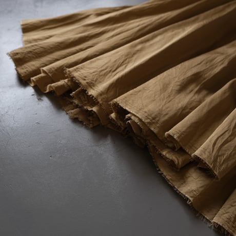 suzuki takayuki　long skirt Ⅱ　Ａ211-31　gold