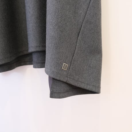 NAKAGAMI　 ASYMMETRY ONEPIECE　 CHARCOAL