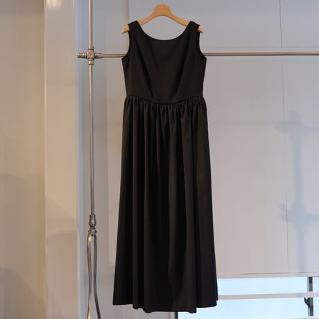 SINME　ブラックドレス ロング　SS14-03