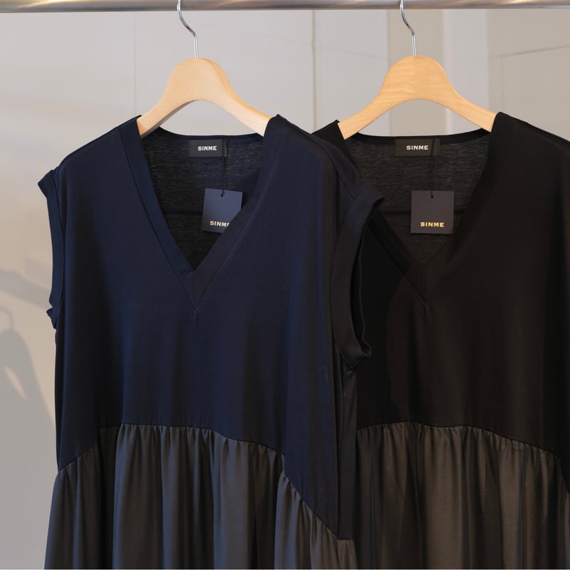 SINME VネックC/Sワンピース SS16-15 | geep