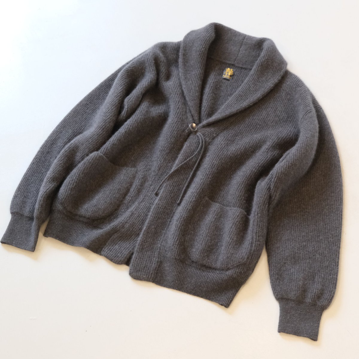 BATONER Men CASHMERE-FOX SHOWL COLOR CARDIGAN BATONER Men CASHMERE-FOX SHOWL COLOR CARDIGAN