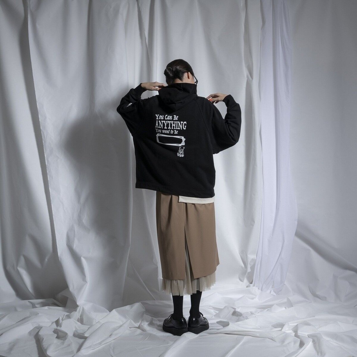 THOMAS MAGPIE sweat parka logo【2211802】 | geep