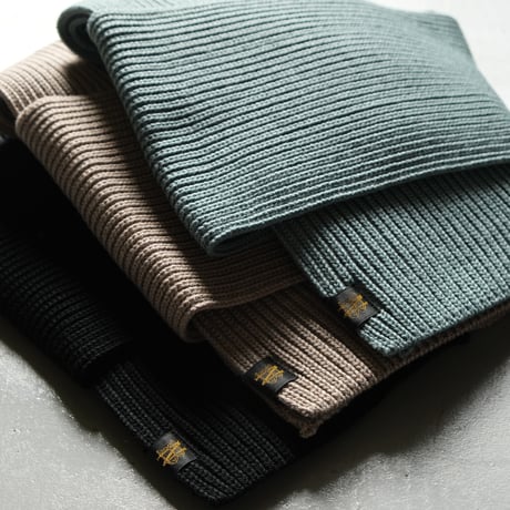 BATONER　Goods SOLID WOOL MUFFLER 　BN-22FI-007