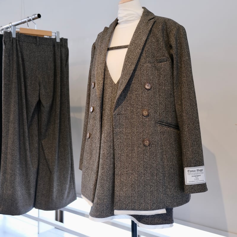 Thomas magpie herringbone tailored jacket 22
