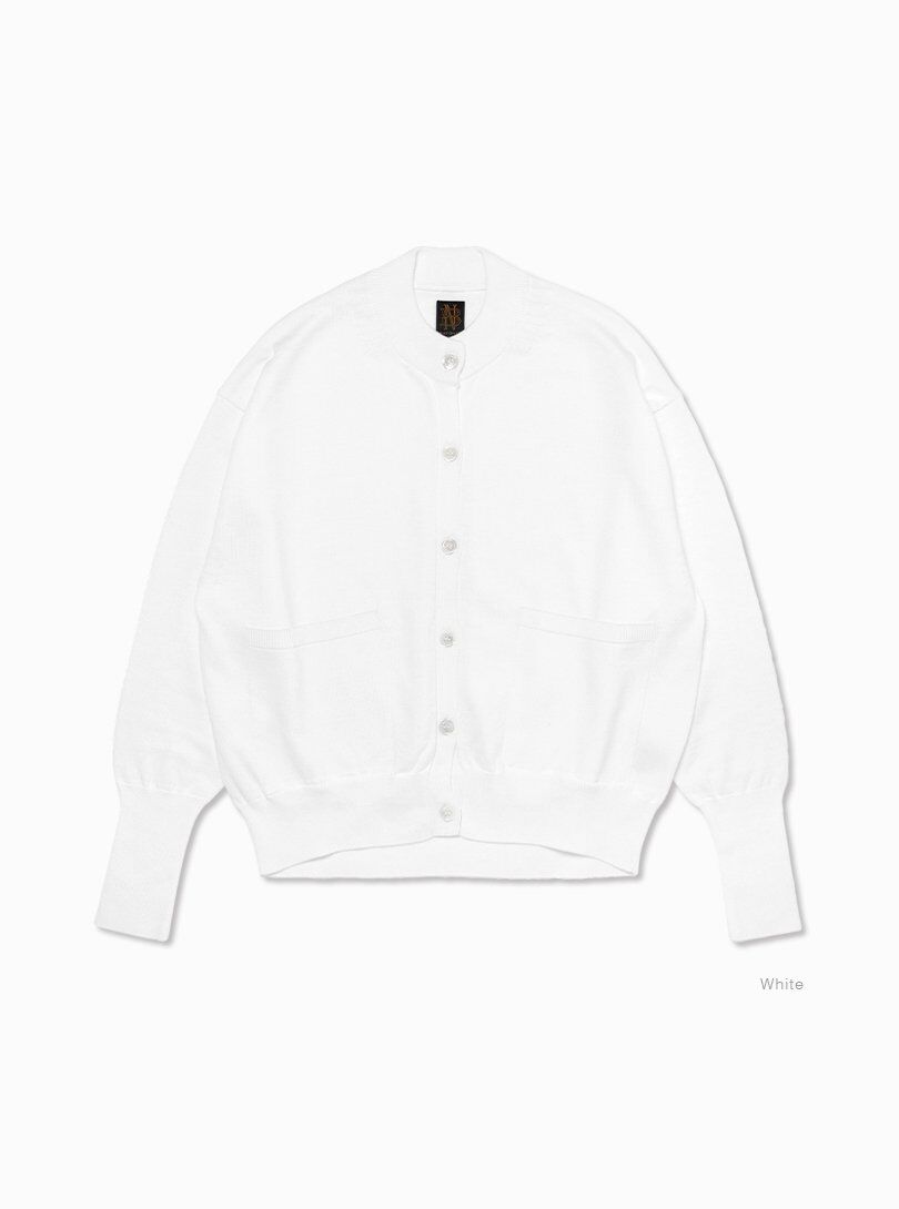 新品4.5割引 BATONER シーアイランドコットカーディガン 海島綿ニット BATONER Women SEAISLAND COTTON CREW NECK CARDIG