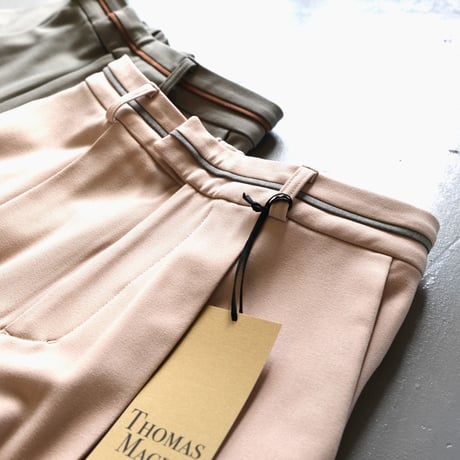 TOMAS MAGPIE　 WIDE TUCK PANTS