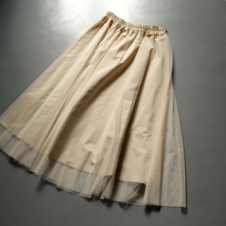 THOMAS MAGPIE　tulle print skirt　2234613