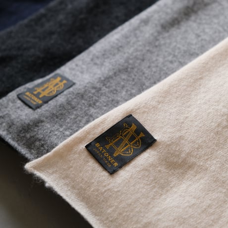 BATONER　Goods INNOCENT CASHMERE MUFFLER 　BN-22FI-010