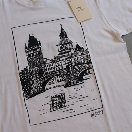 HARVESTY　PRINTED T-SH【TRAVEL】プリントTee TRAVEL   A52109