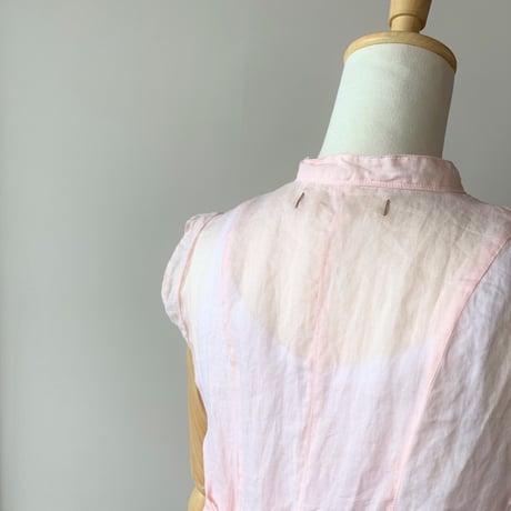 suzukitakayuki      band‐sleeve blouse 　pink